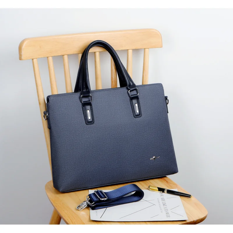 

Cross-Border New Arrival Men's Business Handbag Gift File Bag Conference Data Packet Shoulder Bag Casual Messenger Bag