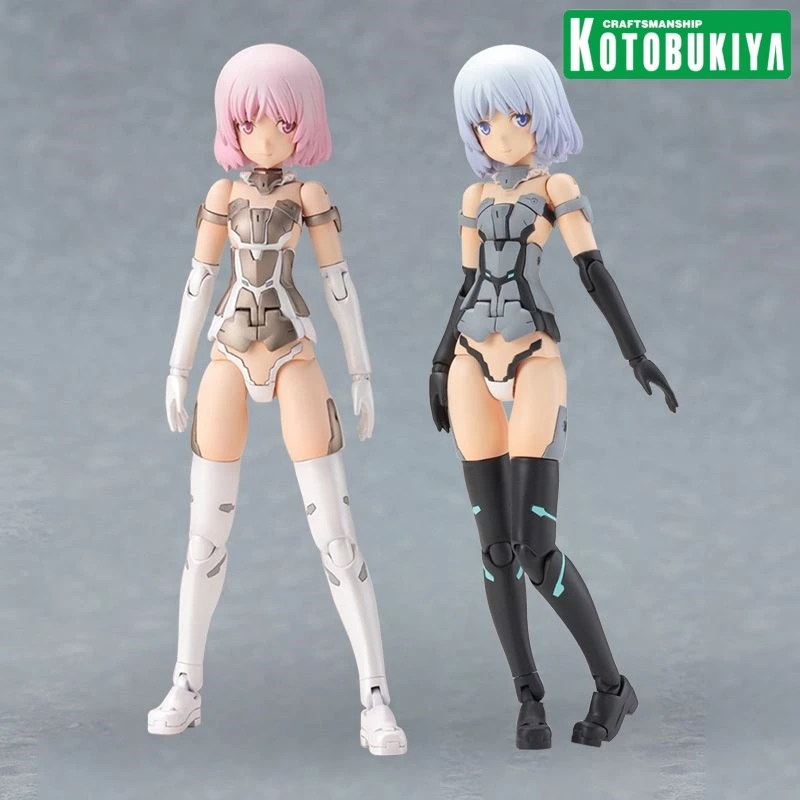 

KOTOBUKIYA Original Model Kit Anime Figure FRAME ARMS GIRL Materia White Ver Action Figures Mobile Suit Girl Toys Gifts for Kid