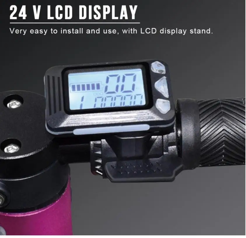 Controller Brake LCD Display 24V 36V 250W  Electric Scooter Controller Brushless Motor Electric Bicycle Accessory  New