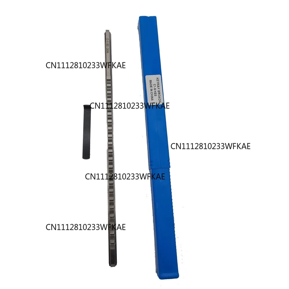 Keyway Broach 8mm 6mm 5mm C Push Type Metric Size Broach High Speed Steel Keyway Cutting Tool For CNC Router Knife