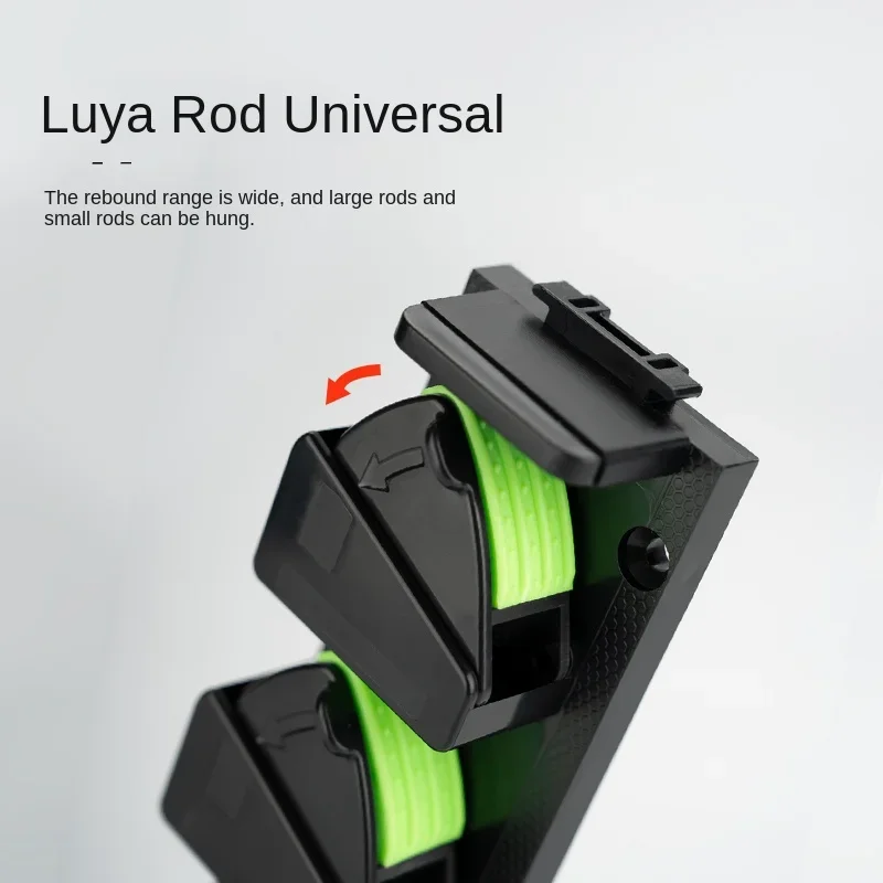 الصيد رود رف شاشة الحائط الصيد رود قوس يمكن تقسيمها دون اللكم تخزين قوس معدات الصيد