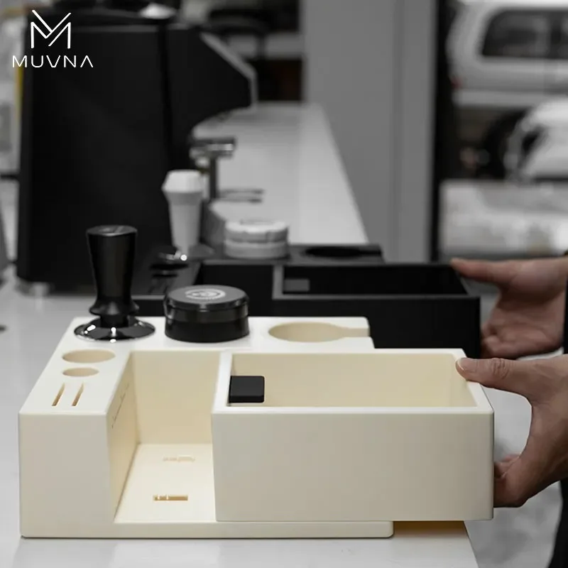 MUVNA Coffee Tamping Station 51/54/58mm Portafialter Holder Stand For Delonghi Breville E61 Espresso Accessories Barista Tools