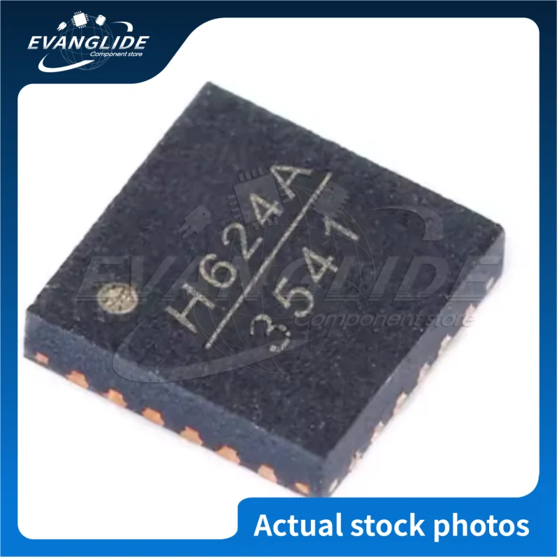 

10 шт./лот, оригинальные и новые микросхемы HMC624A HMC624ALP4E с маркировкой: H624A QFN, чип радиочастотного аттенюатора.