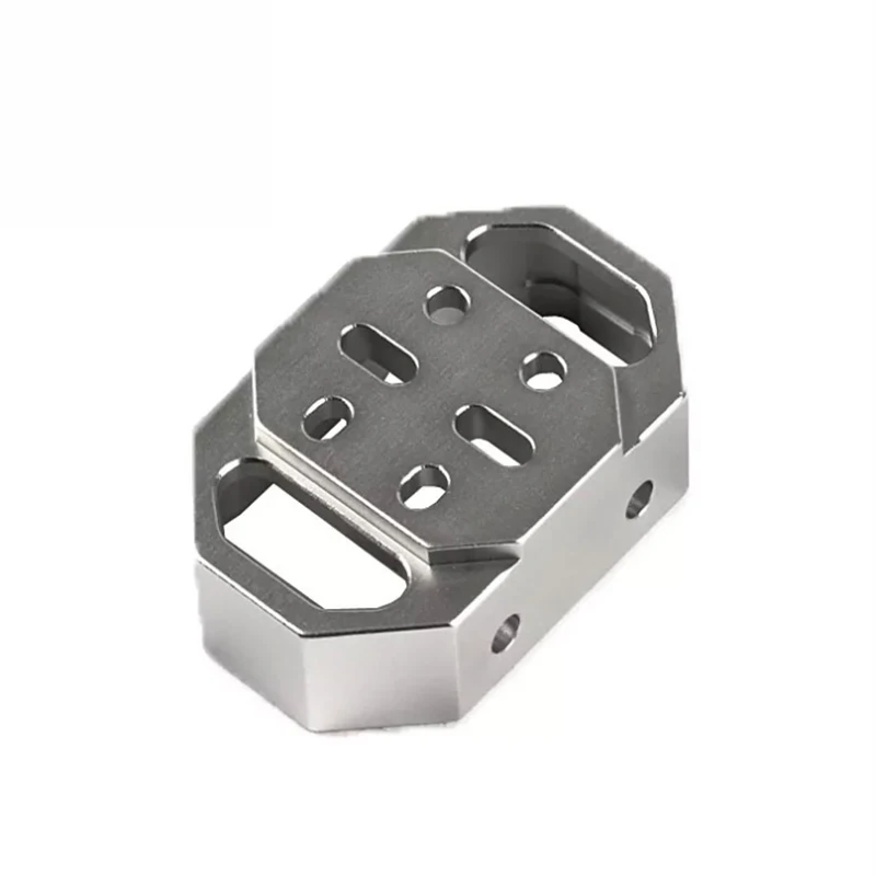 Custom Manufacturer CNC Aluminum Parts Machining Service Optical Axis Shaft Support Seat for Precision Equipment