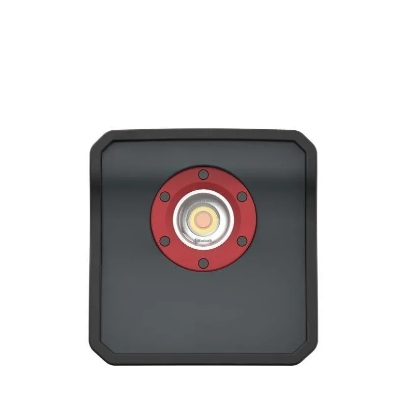 مصباح ملون بنمط كشف الطلاء الدوامة