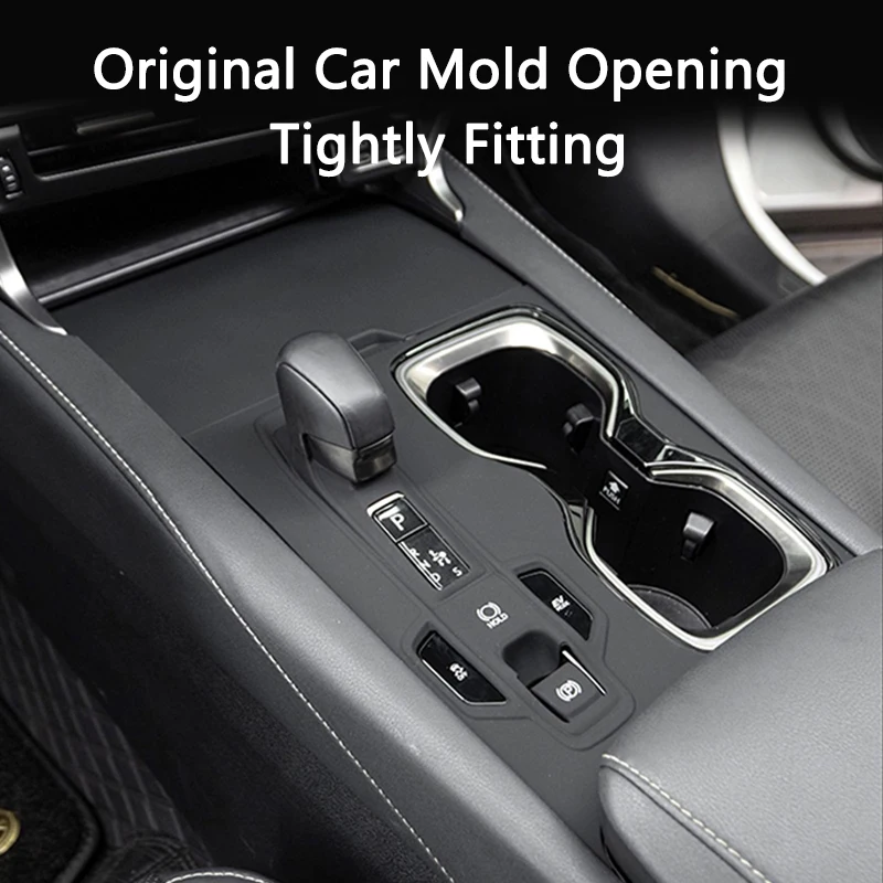 QHCP سيارة وحدة التحكم المركزية والعتاد لوحة الوسادة سيليكون والعتاد التحول لوحة الحصير لكزس RX350h 450h 500h 2023-2024 الملحقات الداخلية