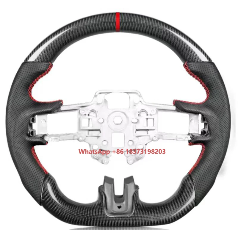 

Racing ECR High Quality Customized Carbon Fiber Steering Wheel for 2014 Mustang Steering Wheel