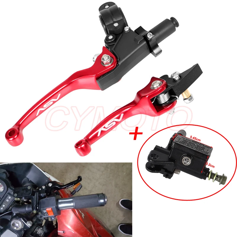 Motorcycle ASV Brake Clutch Levers Handle for KTM Honda Kawasaki Yamaha Motocross Modification Dirt Pit Bike