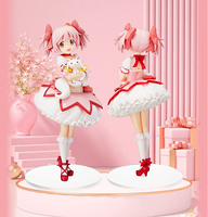 18CM Christmas Puella Magica Aniem Figure Kaname Madoka Magic Girl PVC Anime Action Figures Model Anime Cartoon Model Toy Gift