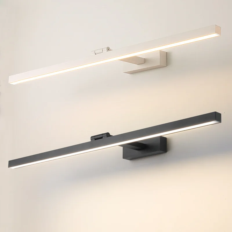 Modern LED Makeup Mirror Light For Bathroom Waterproof Dimmable Wall Sconce 24W