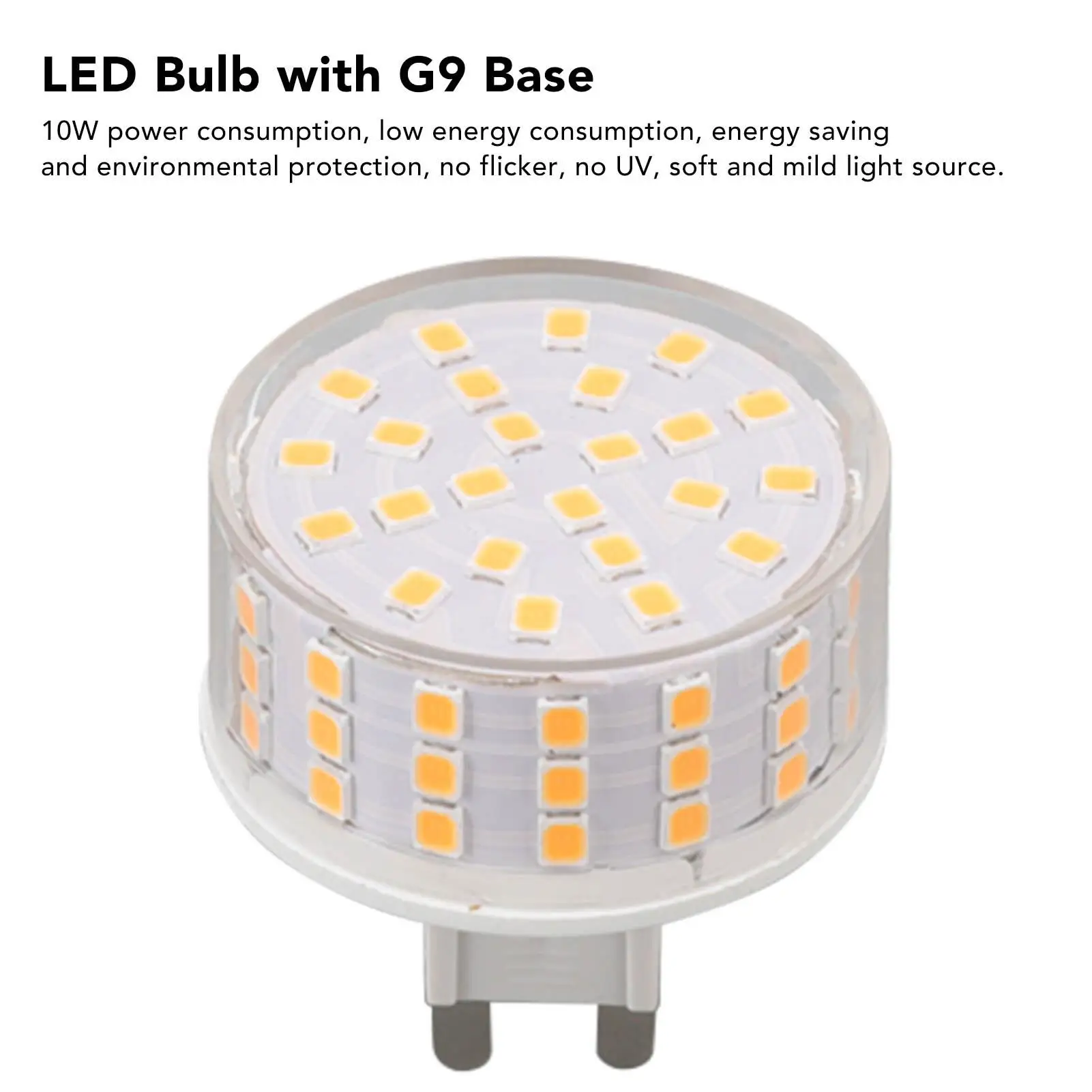 10W G9 LED Corn Lamp Bulb - Energy-Efficient Lighting for restaurants & Home Décor