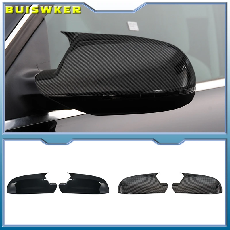 

Подходит для Audi A3 8P A4 A5 B8.5 Q3 A6 C6 4F S6, дополнительные чехлы на боковые зеркала, пара автомобильных аксессуаров