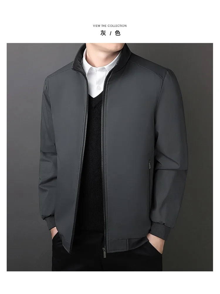 

New Winter Jacket Men Solid Color Plus Size M-8XL Thick Coats Men Stand Collar Warm Outwear Men Clothing Winter Jacket Men