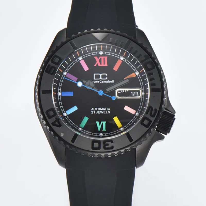 2025 new dual calendar watch personalized creative fashion waterproof luminous mechanical watch