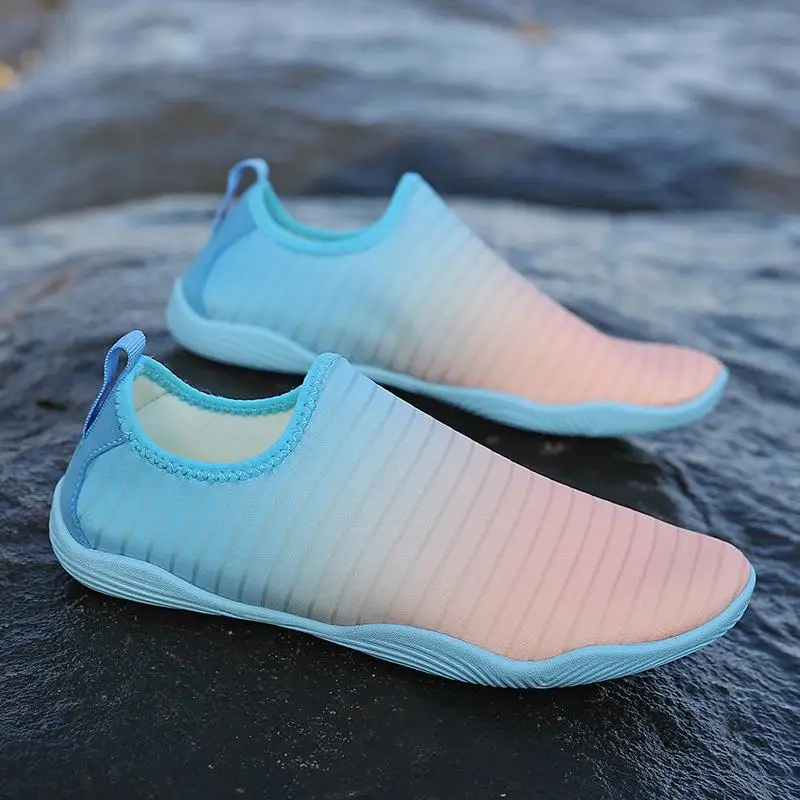 New Outdoor Beach Wading Shoes Couples Soft Bottom Anti-slip Swimming Shoes Indoor Fitness Yoga Sports Shoes Stream Trudging ...