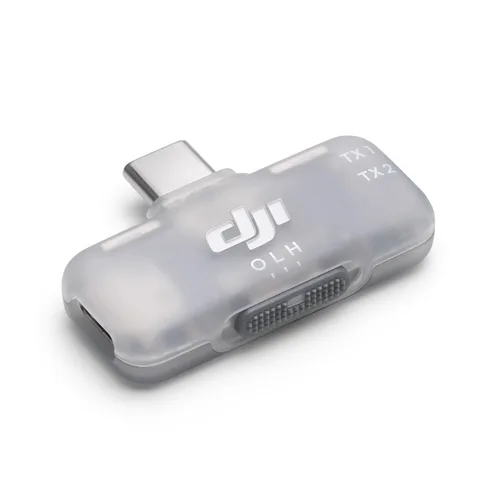 Imagen 2 del producto Receptor móvil para DJI Mic Series, versión de teléfono móvil, receptor para transmisor Mic Mini/Mic2/Mic3, accesorios de fotografía