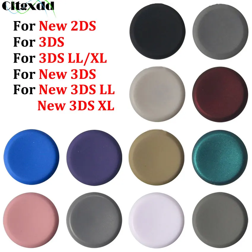 JCD 1pcs For 3DS 3DSXL 3DSLL Analog Controller Stick Cap 3D Joystick Cap For New 2DS 3DS LL XL Thumbstick Button