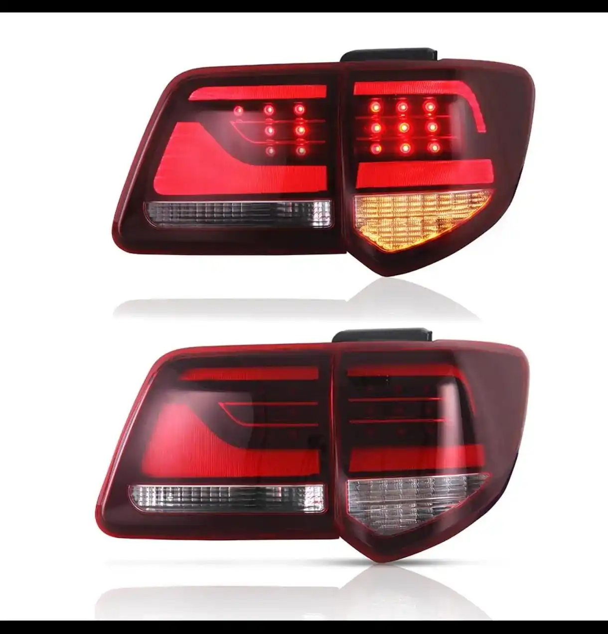 

Factory Hot Selling Car Lights For Fortuner LED Tail Light 2011-2015 Fortuner Rear Fog Brake Turn Signal Auto Accessories