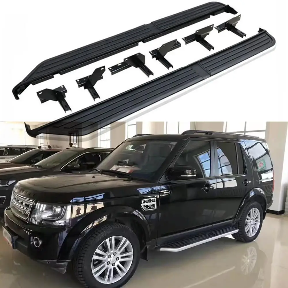 FANTE 2PCS Side Steps Running Boards Nerf Bars Side Pedals Fits for Land Rover Discovery 3 Discovery 4 LR3 LR4 2009-2016