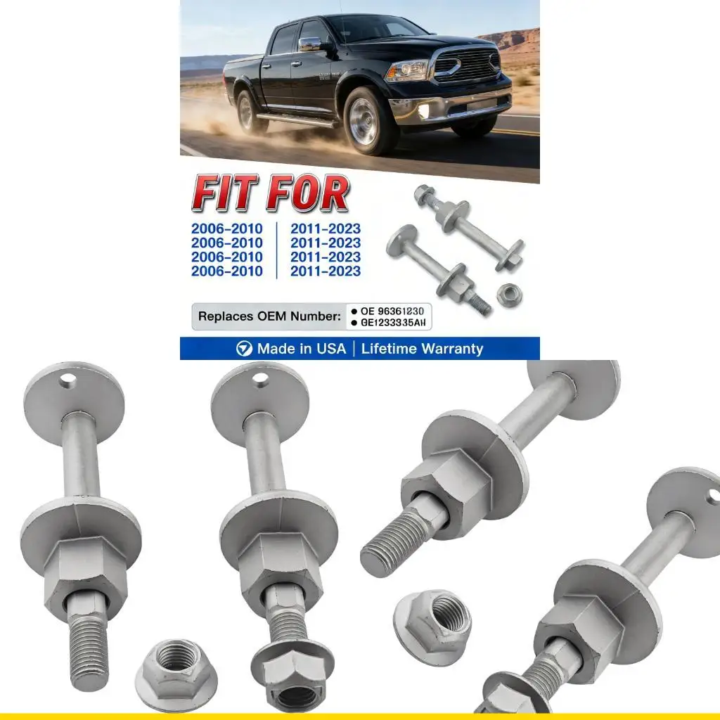 

Сменный регулировочный болт SZCH, автозапчасти, простая установка, болты переднего нижнего рычага управления для 1500 2500 3500