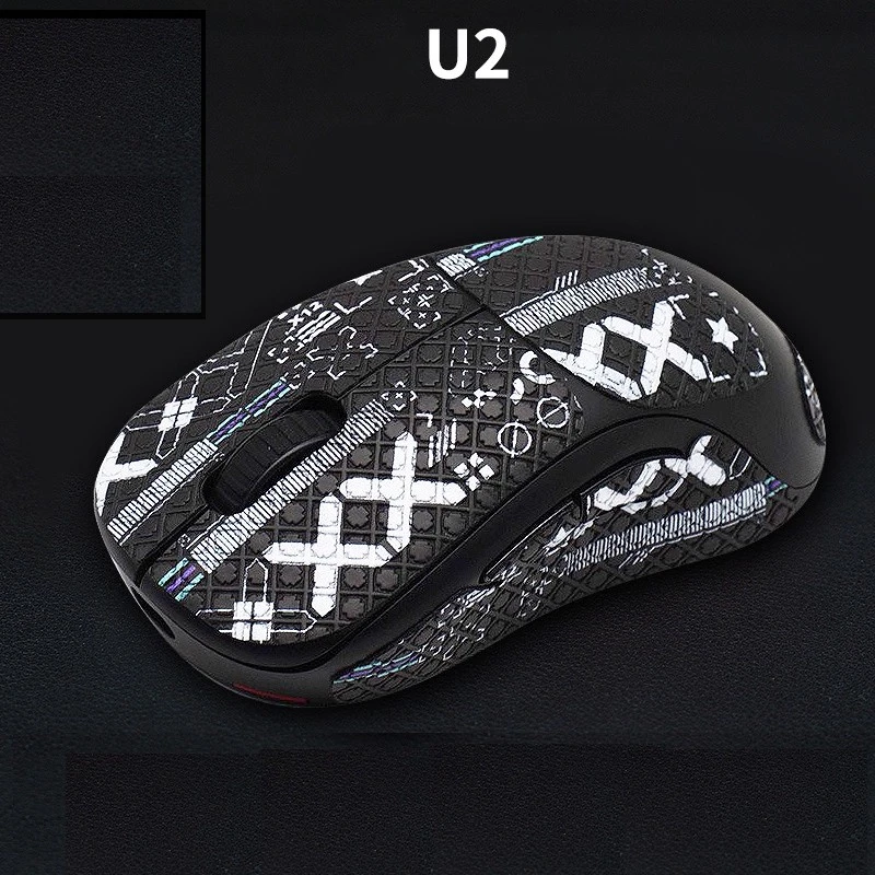 1 conjunto mouse anti deslizamento aderência adesivo para zowie u2 FK2-DW EC2-DW S2-DW ratos antiderrapante fita anti suor ultrafino cobertura completa