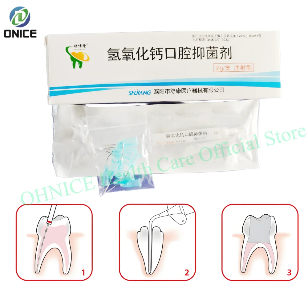 

Дезинфекционная паста корневых каналов гидроксидом кальция: эндодонтический материал типа II для стоматологического использования