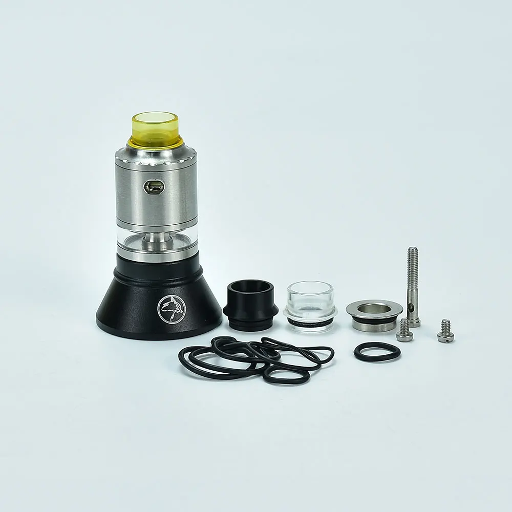 WOLFCOOLVAPE Vaporizer Hellfire Maverick RDTA 316SS 2ml 22mm RDTA Vape hellfire drip tip Hellfire MavT 22mm RDTA Tank atomizer tank