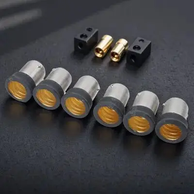 

Комплект из 6 адаптеров для ламп: переходник B15 на E14, конвертер цоколя лампы, держатель для светильников с цоколем E14, для светодиодных, галогенных и нитяных ламп