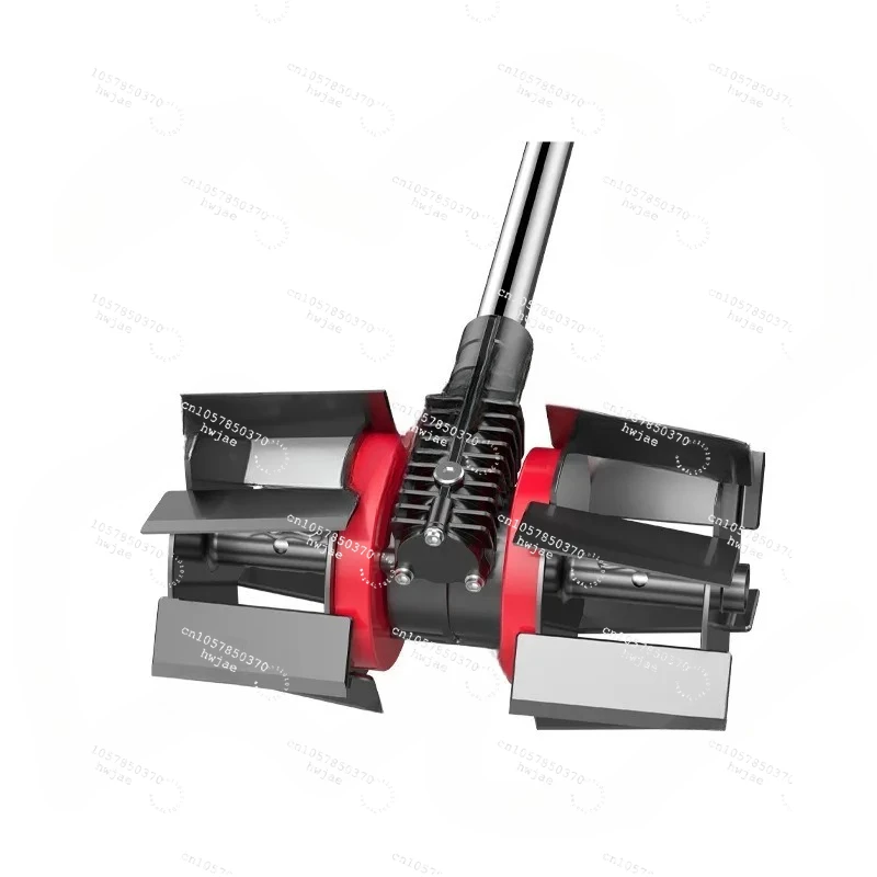 Lawn mower weeding wheel loosening wheel trenching deep plowing soil cutting irrigation machine