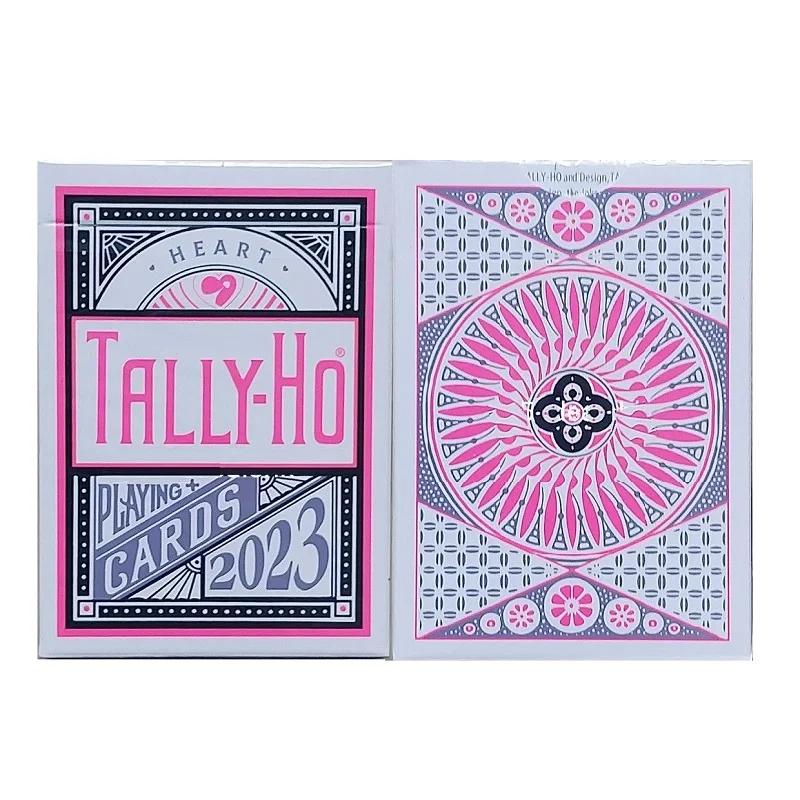 Tally-Ho Circle Back Heart Playing Cards Deck Card Games Magic Tricks