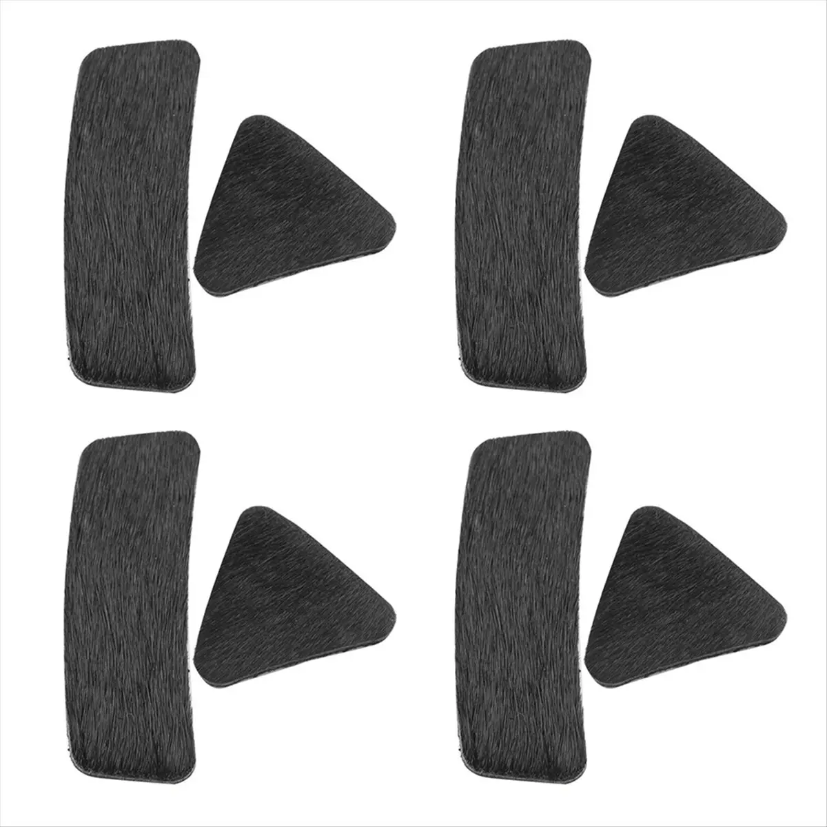 AA77 NEW  4 Set of Fur Archery Platform Back Glue to Protect the Feathers. Equipment is Suitable for Outdoor Practice. A