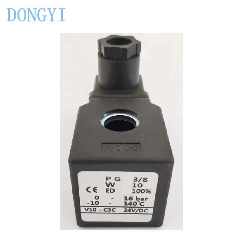 Bobine d'électrovanne PG3/8 V10-C3C, extrudeuse de granulateur à double vis AC220V DC24V DC12V