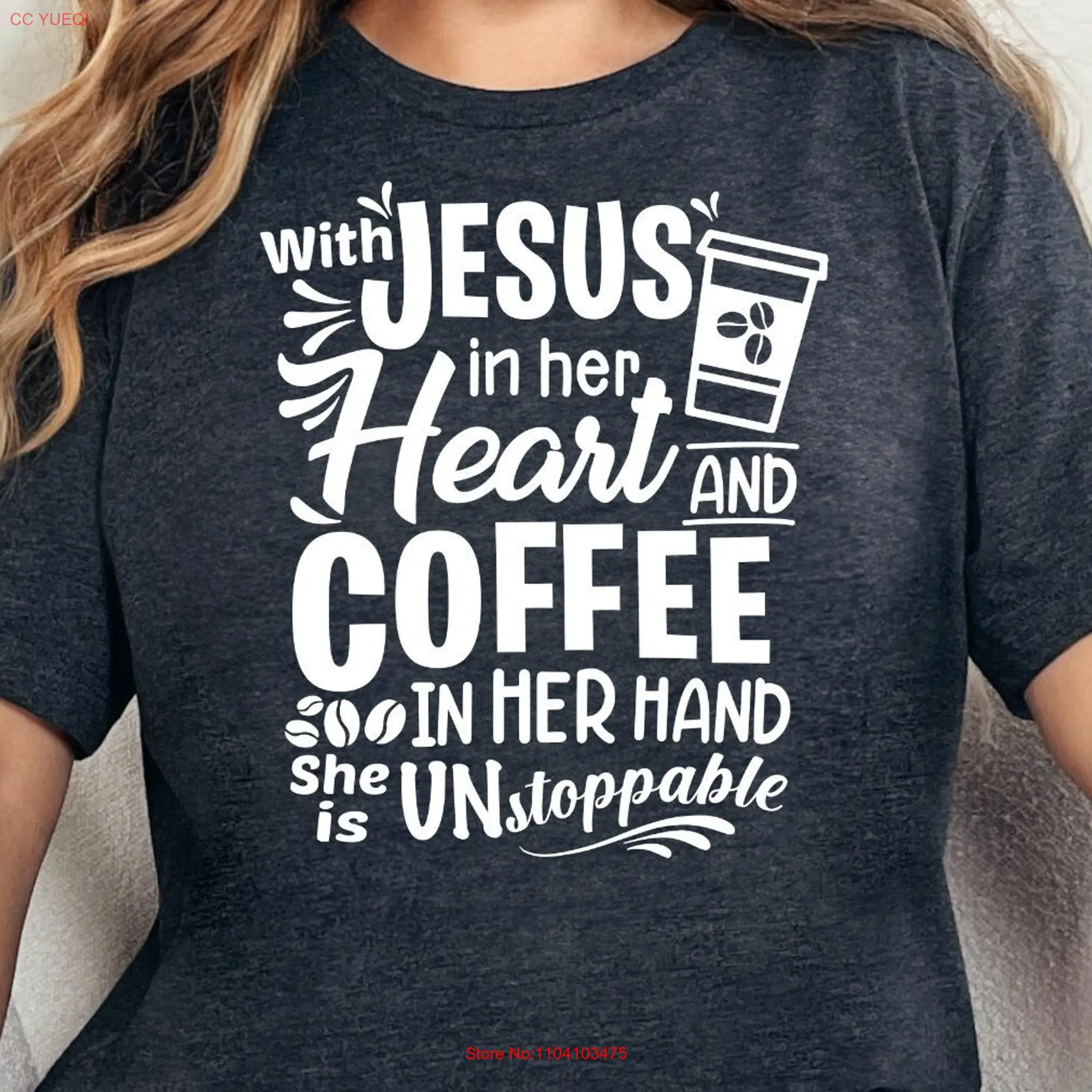 Unstoppable Christian T Shirt for Women Inspirational Faith Based Apparel Encouraging Idea Believers