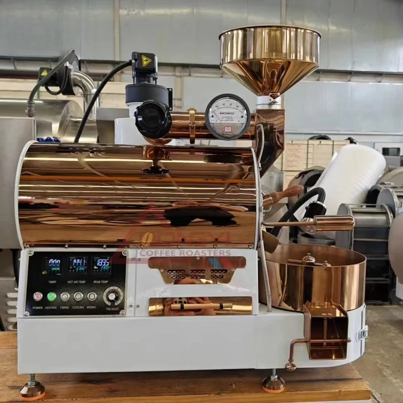 

220v 50-60Hz For Coffee Shop Use 500g 1kg 2kg 3kg 5kg Electric LPG LNG Factory Direct Sales Coffee Roaster Machine Household