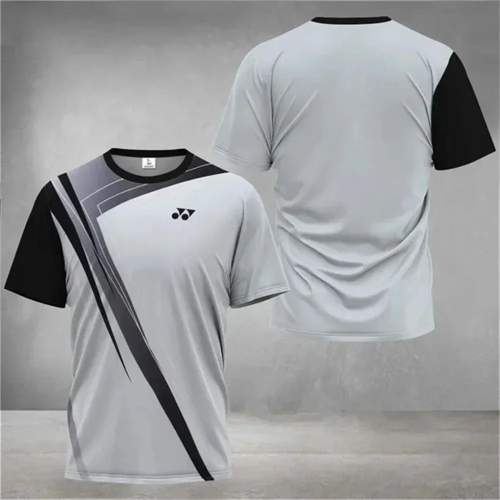 Camiseta deportiva de manga corta para hombre, camisetas exquisitas de moda, camisetas de verano, camisetas deportivas de Bola de Pelo, correr, patrón tricolor, impresión 3d