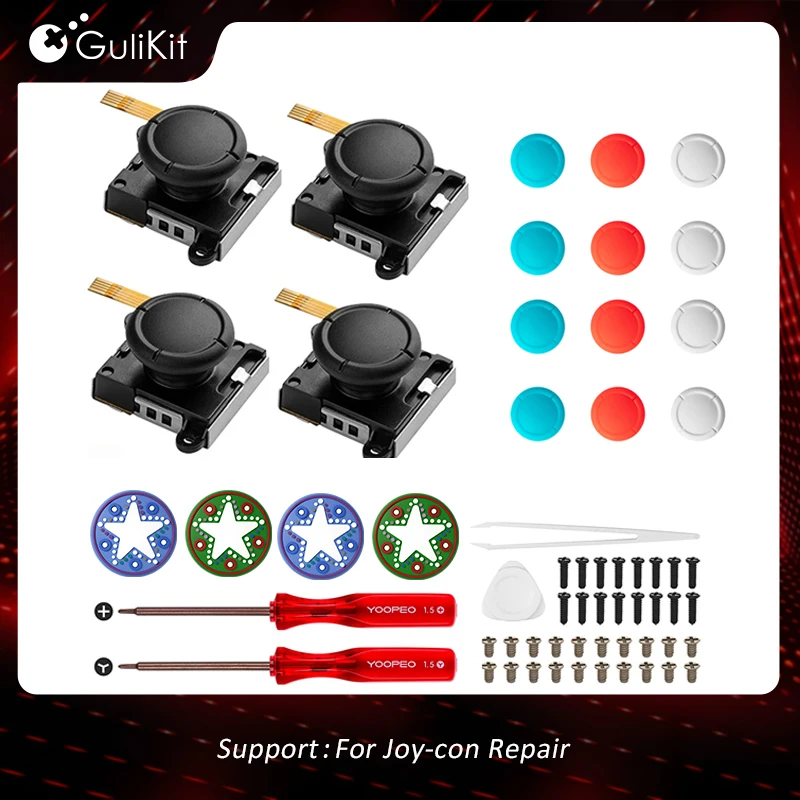 Gulikit NS40T TMR Joystick for Joy-con Repair Replacement for