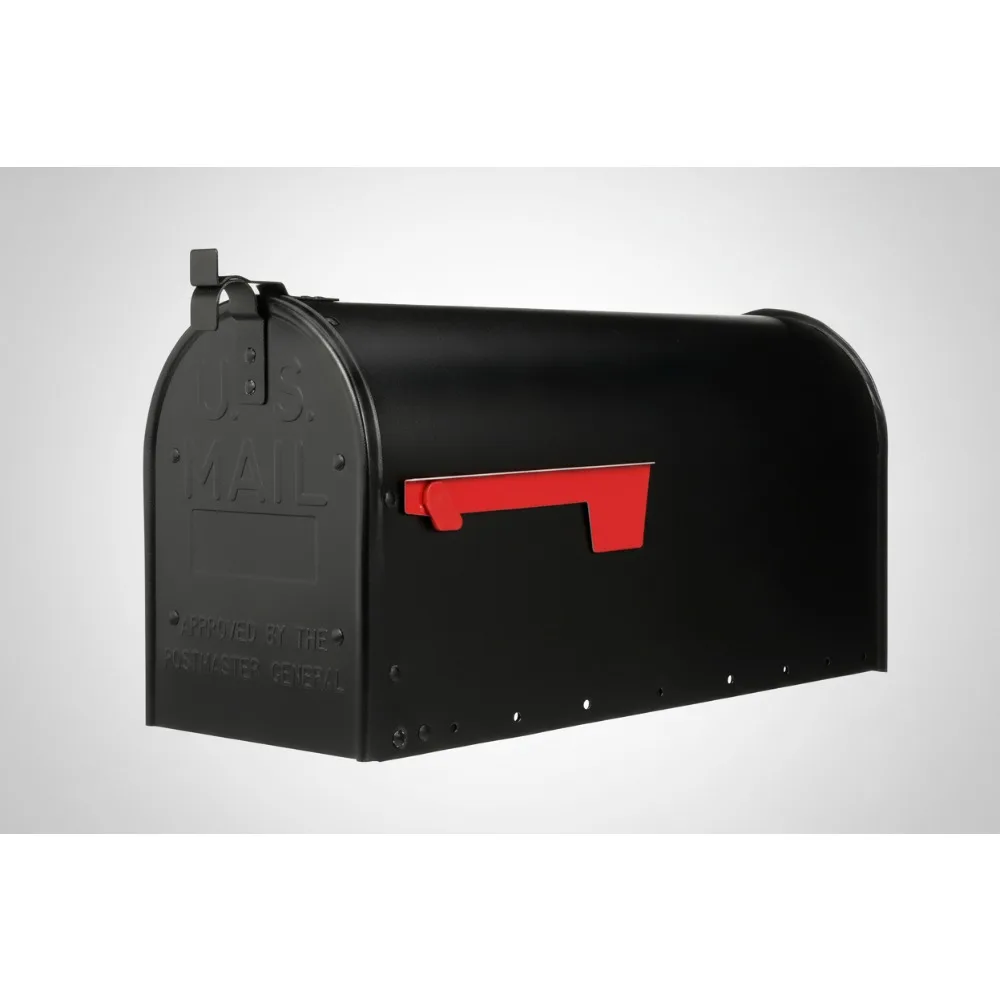 

Rust-Proof Aluminum Large Mailbox, Weather-Resistant Outdoor Post Mounted for Residential Delivery