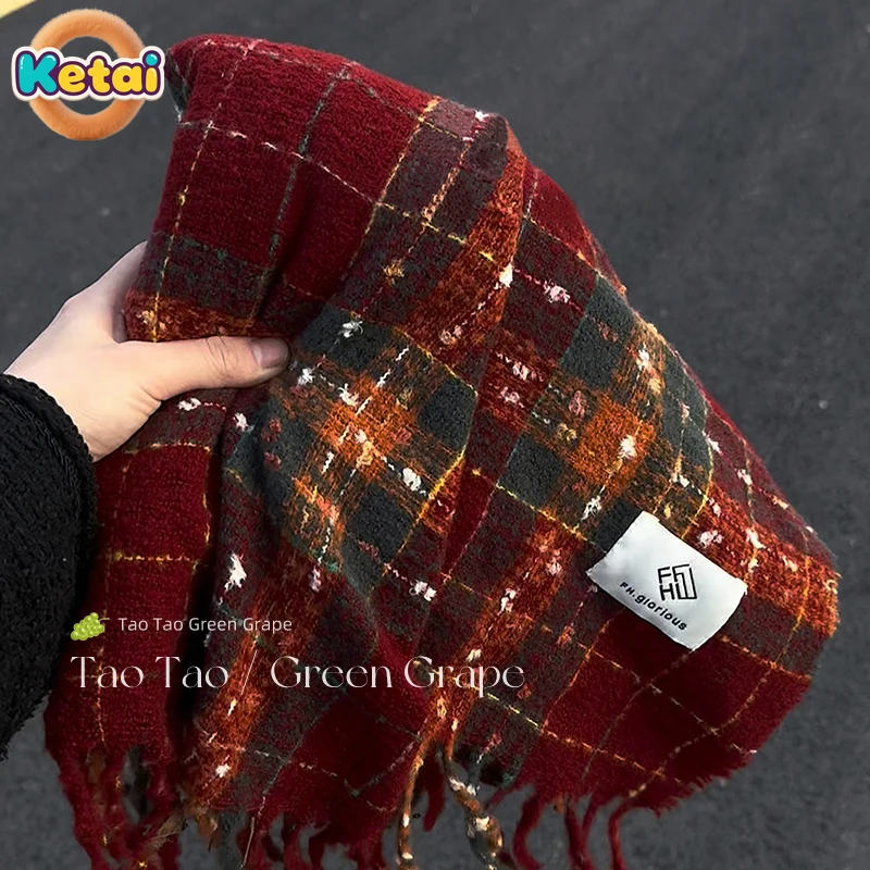 lenco-feminino-com-decoracao-de-estrela-lenco-de-natal-xadrez-vermelho-atmosfera-de-outono-e-inverno-lenco-grosso-de-ano-novo