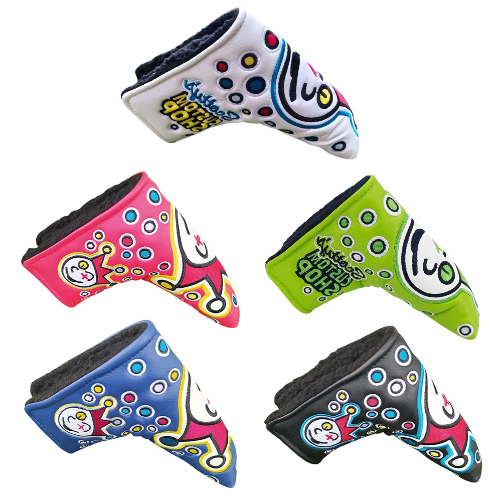 PU Golf Headcovers Sticker Buckle Golf Club Protective Cover Durable Universal Anti-Collision Pressure Outdoor Accessories