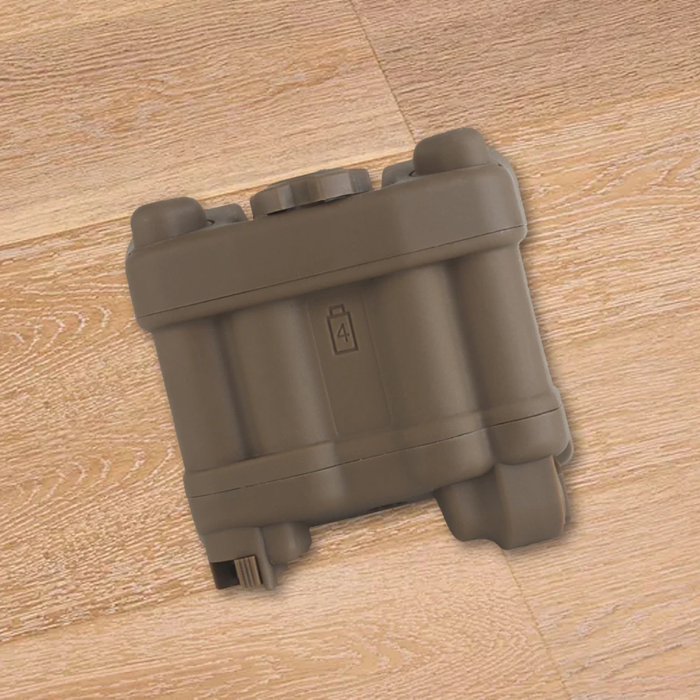 نظام الاحتفاظ بصندوق البطارية خوذة قابلة للتعديل NVG حقيبة البطارية حزمة حامل تخزين البطارية الواقعية لعلبة البطارية AN/PVS31