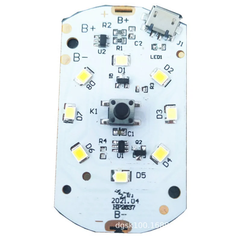 100個入りusb充電式led-pcba3dナイトライト、ワードローブキャビネット、授乳ランプ、木製アートランプ回路基板