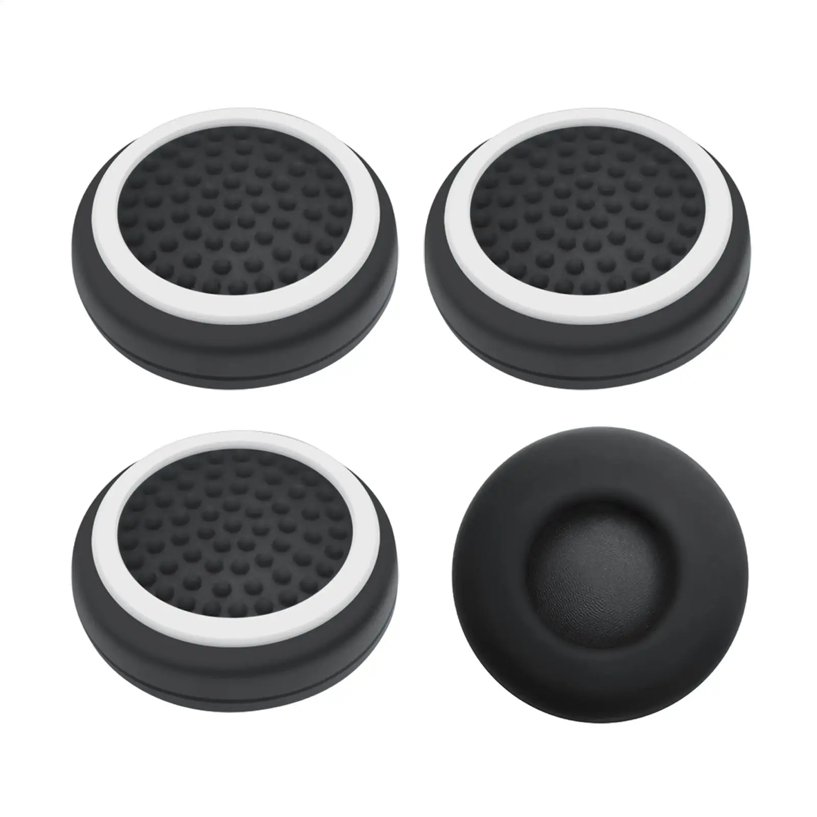 4pcs set Controller Thumb Stick Grips Caps Silicone Game Console Joystick Thumb Grips Cap Cover Keycaps For PlayStation Portal