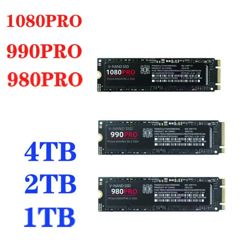 Neue 990ProM2 Solid-State-Drive (SSD) 1TB/2TB/4TB/980Pro NVME/NGFF Hochgeschwindigkeits- und stabile Festplatte