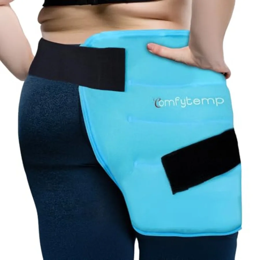 

Comfytemp Hip Ice Pack Wrap for Sciatica Pain Relief, Hip Replacement Kit After Surgery, Reusable Gel Ice Pack for Injuries, Ho