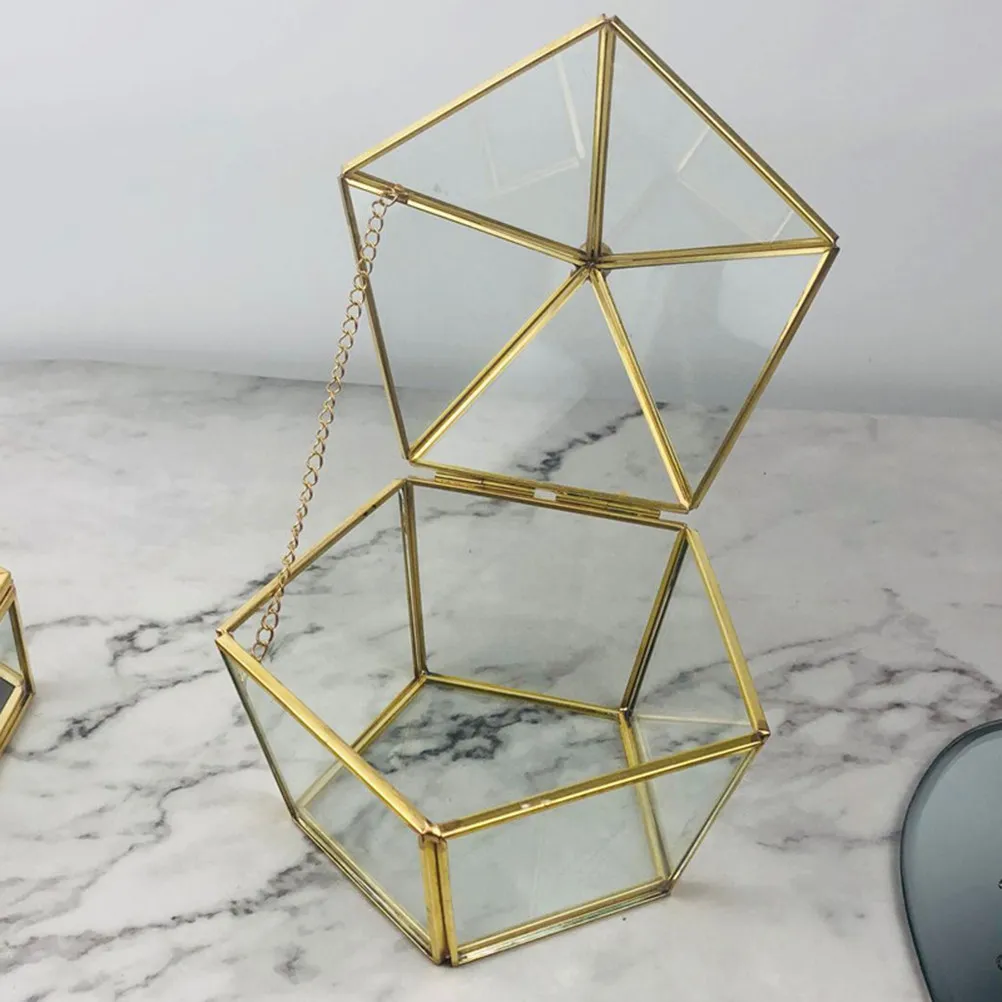 

Геометрическая подставка для колец, премиум-футляр для хранения ювелирных украшений для женщин, подарочная коробка уникальной формы для предложения руки и сердца, на день рождения, годовщину, декоративная