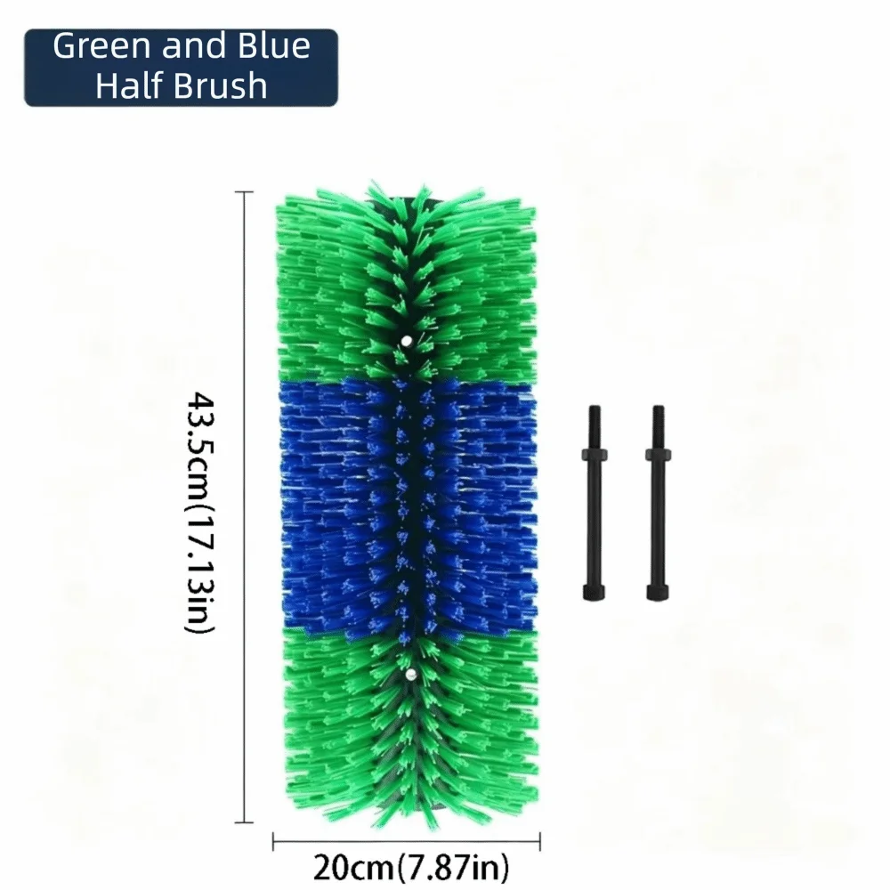 Deep Massage Livestock Grooming Brush Cylinder Brush Scratching Brush Itch Relief Brush Quick-Connect System