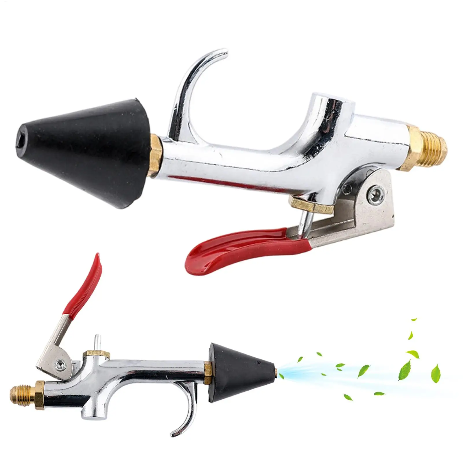 Air Compressor Nozzle Detailing Adapter Car Vent Cleaner Tool Blower Gun Turbo Propeller Engine Exhaust Pipe Auto Accessories