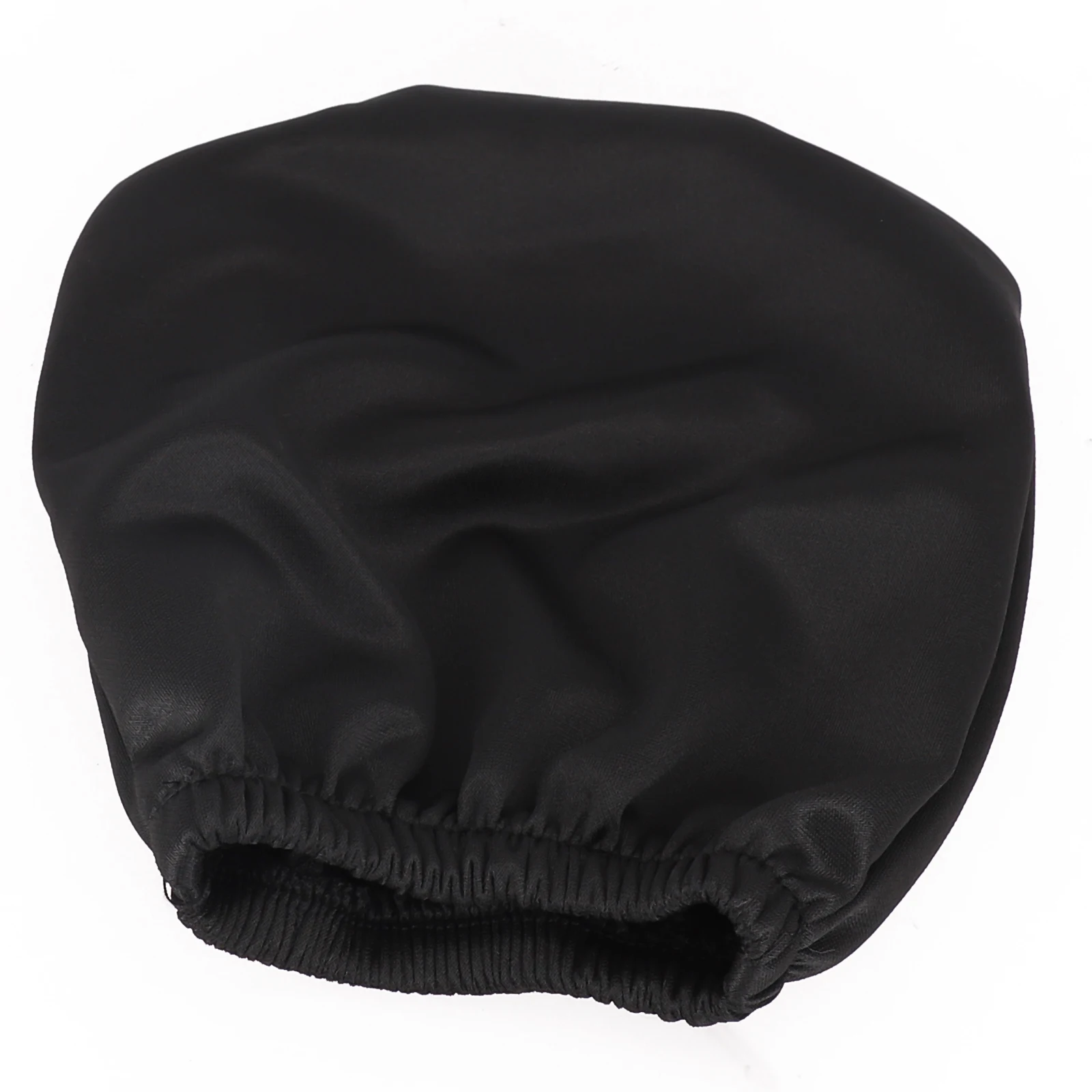 Black Elastic Headrest Cover for Car Truck SUV Auto Interior Upgrade - Premium Cloth Fabric Fit Design Black Elastic