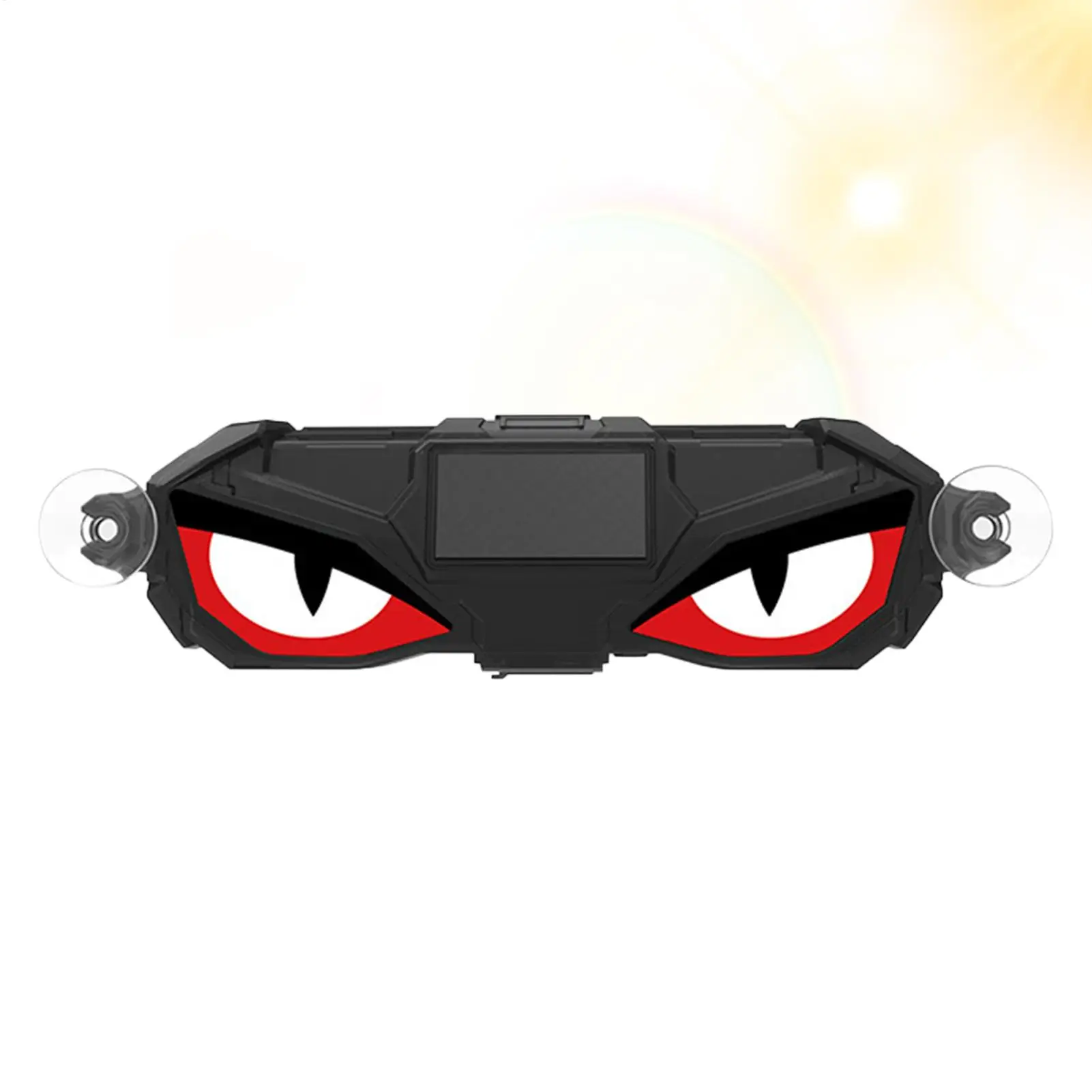 Solar Powered Car Window Light Dynamic Winking Windshield Warning Lamp Suction Cup Car Window Light Up Sign For Truck Trailer