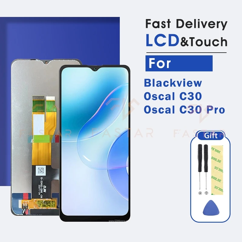 

6.5"For Blackview Oscal C30 C30Pro LCD Display Touch Digitizer Assembly Replacement Screen Oscal C30 Pro lcd